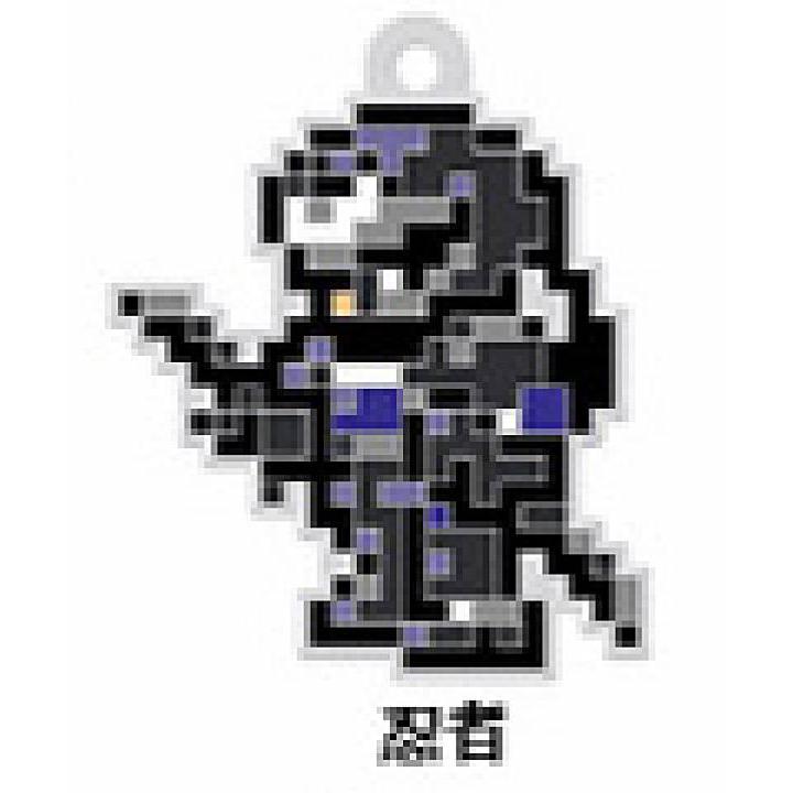 忍者】 ファイナルファンタジーXIV ラバーキーチェーン ドット