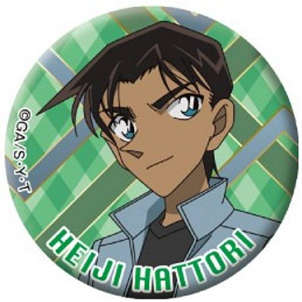 服部平次】名探偵コナン プロフィール缶バッジ : トレカショップ LEAD