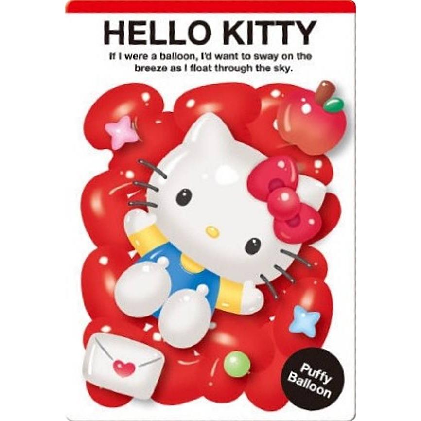 エモンガ　ウエハース　カード　ポケモン　ご当地キティ　　まとめ売り No.1 ハローキティ(ぷっくりバルーン) (キャラクターカード