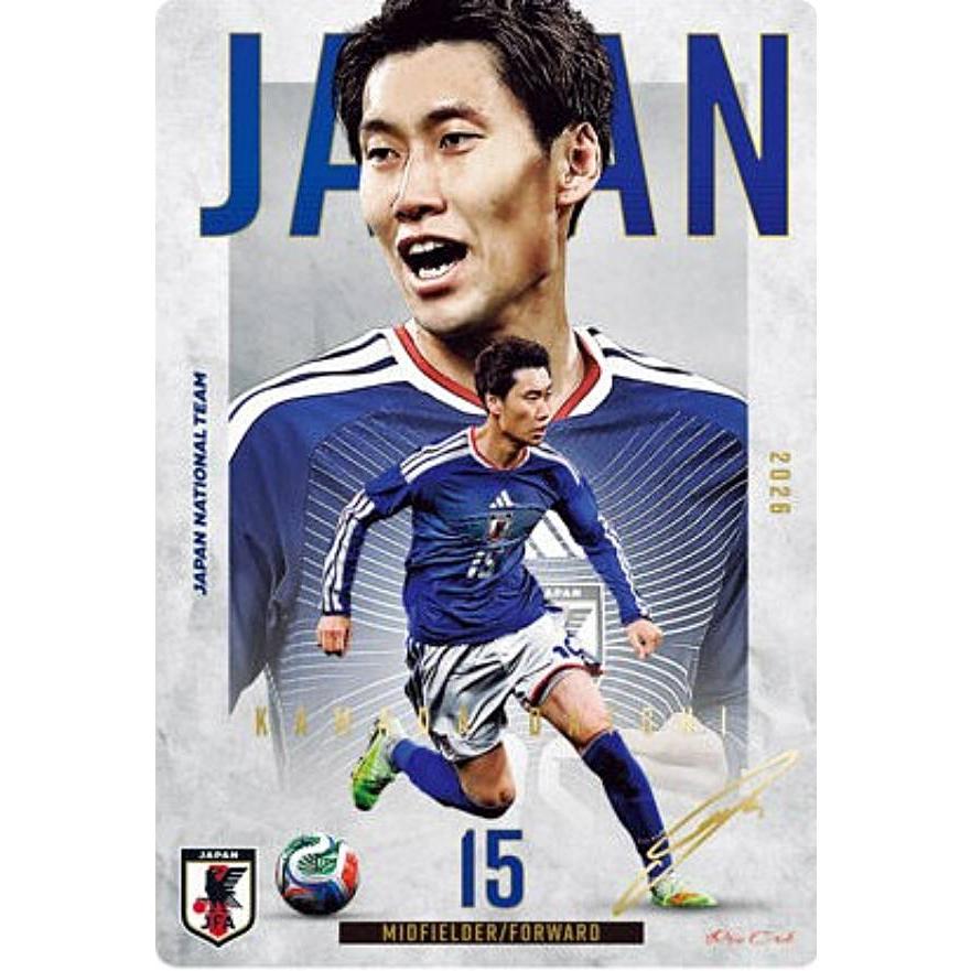 箔押しサイン] 2-34 鎌田 大地 (レア)】ツインウエハース サッカー日本