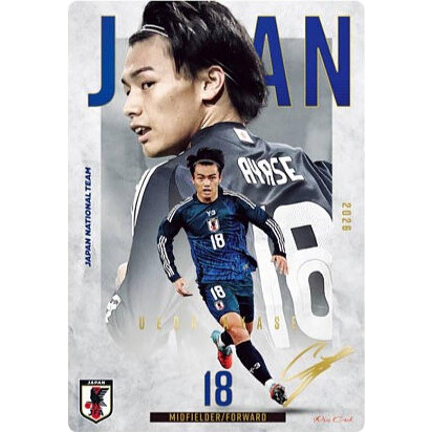箔押しサイン] 2-39 上田 綺世 (レア)】ツインウエハース サッカー日本
