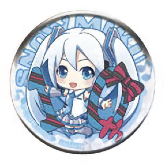 雪ミク】C賞 缶バッジ SNOW MIKU 2019 雪ミク2019あそーと : トレカ 