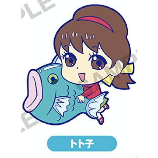 トト子】 おそ松さん ぴたコレ ラバーストラップ 第2弾 : トレカ