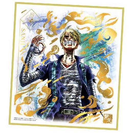 金色箔押し No 03 黒足のサンジ ワンピース色紙art 偉大なる航路 1402s227opt03 トレカショップ Lead 通販 Yahoo ショッピング