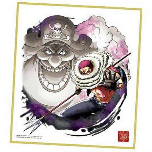 中古食玩 雑貨 16 カタクリ ワンピース 色紙art 偉大なる航路 17春夏新色