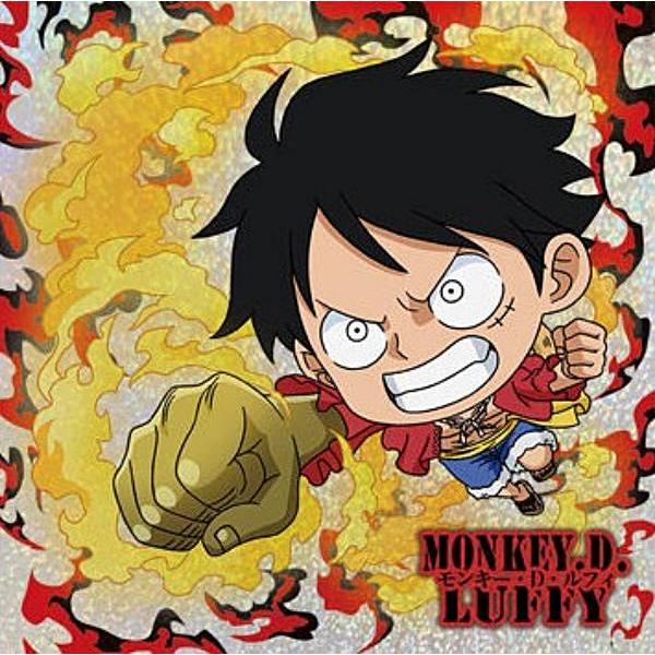 ワンピース　ルフィ　おまけシール付 SW10-18 モンキー・D・ルフィ (GR グランドレア) 】にふぉるめーしょん