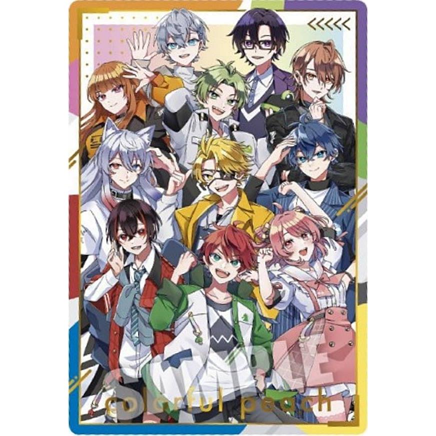 金色箔押し] No.24 全員集合 (集合カード)】カラフルピーチ