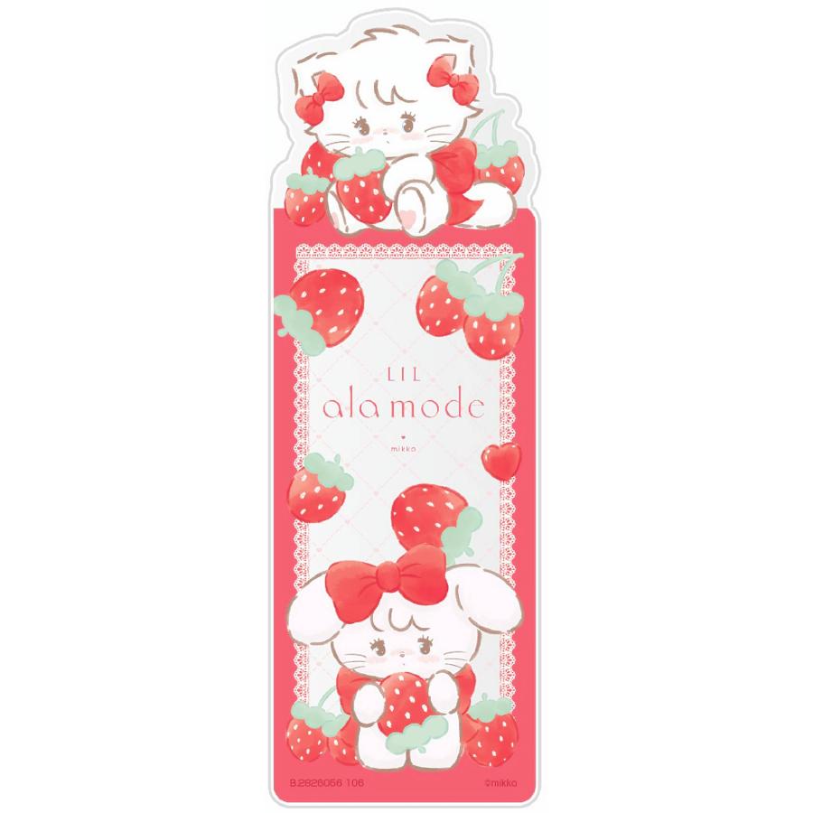 ムース＆キャミー(いちご)】ブックマークコレクション Lil ala mode