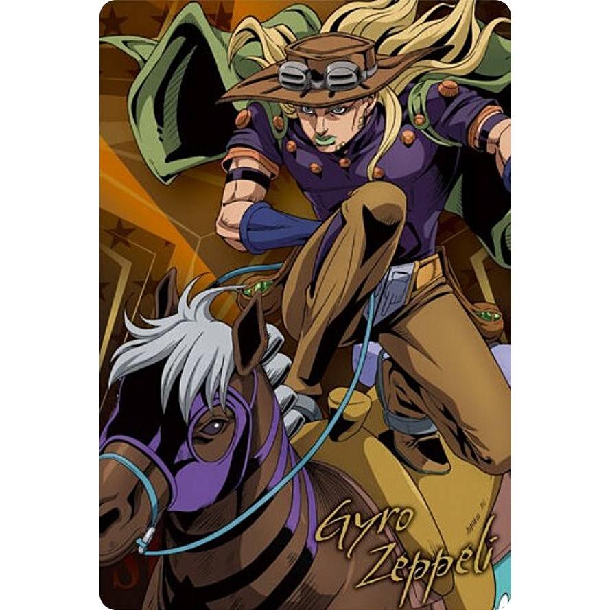 14 ジャイロ・ツェペリ (キャラクターカード) 】ジョジョの奇妙な冒険