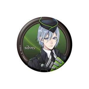 シルバー】 ディスニーツイステッドワンダーランド カプセル缶バッジ