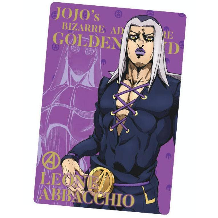 No 04 レオーネ アバッキオ キャラクターカード ジョジョの奇妙な冒険 黄金の風 ウエハース 1509s122jjt04 トレカショップ Lead 通販 Yahoo ショッピング