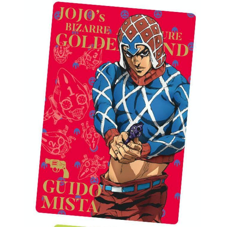 ジョジョの奇妙な冒険 メモリアルカード ミスタ 5部 黄金の風 セット No.05 グイード・ミスタ (キャラクターカード) 】 ジョジョの