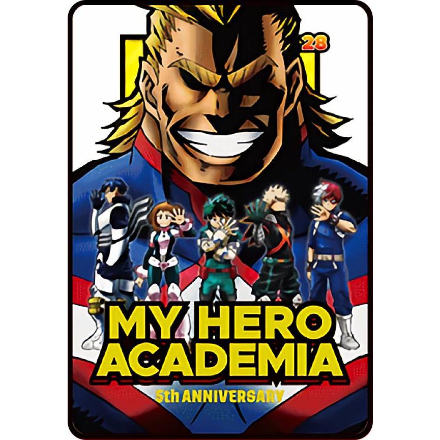 28.5th ANNIVERSARY】 僕のヒーローアカデミア メタルカード