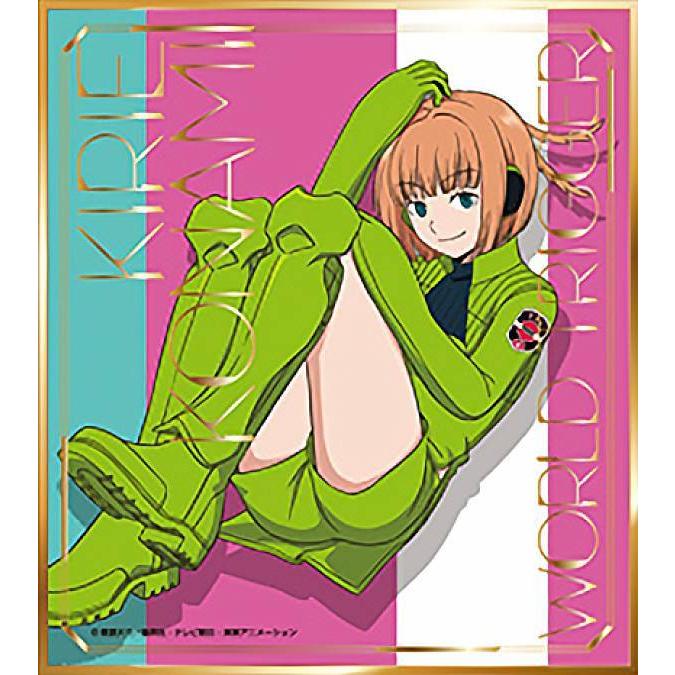 小南桐絵】 ワールドトリガー ビジュアル色紙コレクション : トレカ