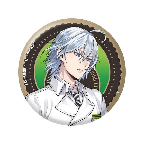 シルバー】 ディズニー ツイステッドワンダーランド カプセル缶バッジ