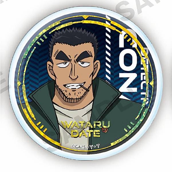 伊達 航】 名探偵コナン カプセル缶バッジ&カバー Vol.2 : トレカ 
