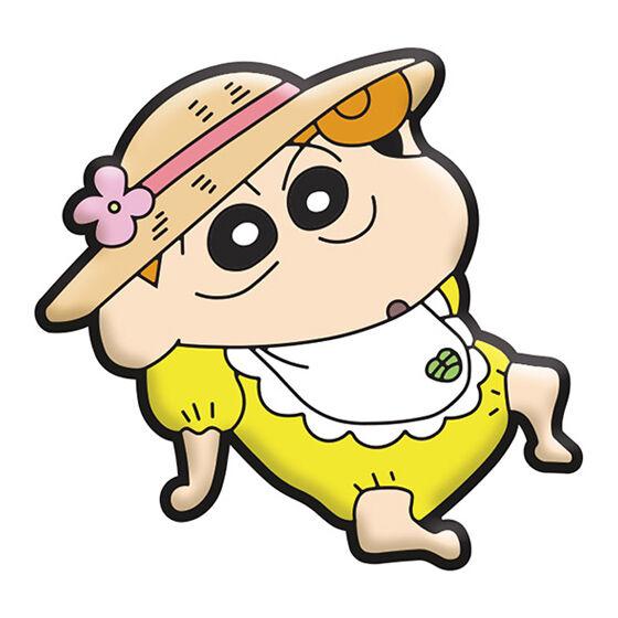 ひまわり】クレヨンしんちゃん ぷっくりラバーマグネット : トレカ