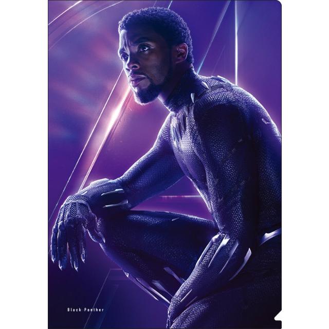 MARVEL　ブラックパンサー　クリアファイル ブラックパンサー】マーベル・コミック クリアファイルコレクション