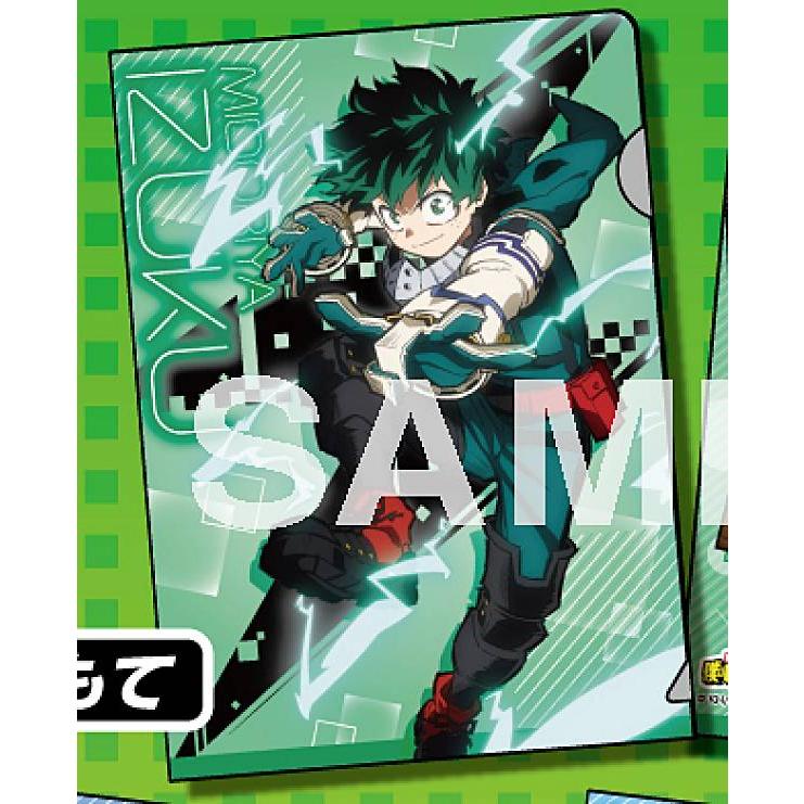 ヒロアカ　ミニクリアファイル2 緑谷出久　デク　場面写　僕のヒーローアカデミア 緑谷出久】 僕のヒーローアカデミア ミニクリアファイル2 : トレカ