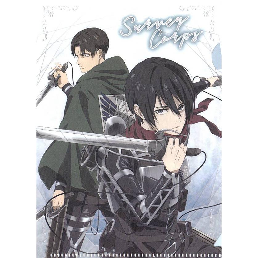 13 リヴァイ ミカサ Silver Colps うら 3アニメシーンvar 進撃の巨人 ミニクリアファイル2 s190skt13 トレカショップ Lead 通販 Yahoo ショッピング