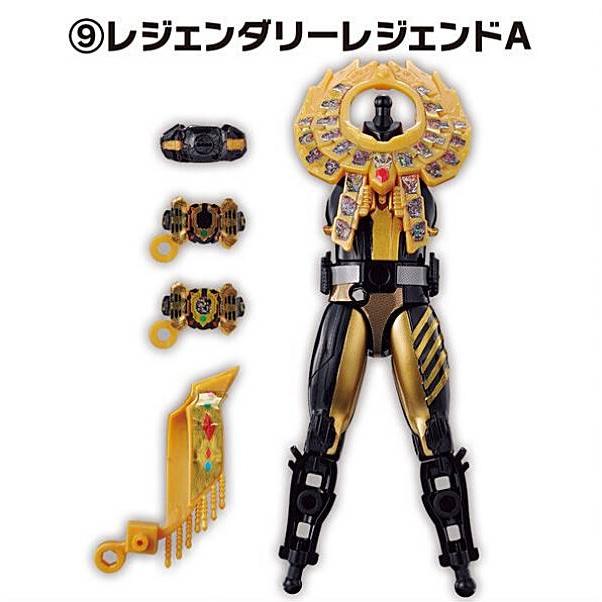 9.レジェンダリーレジェンドA】装動 仮面ライダーガッチャード→7