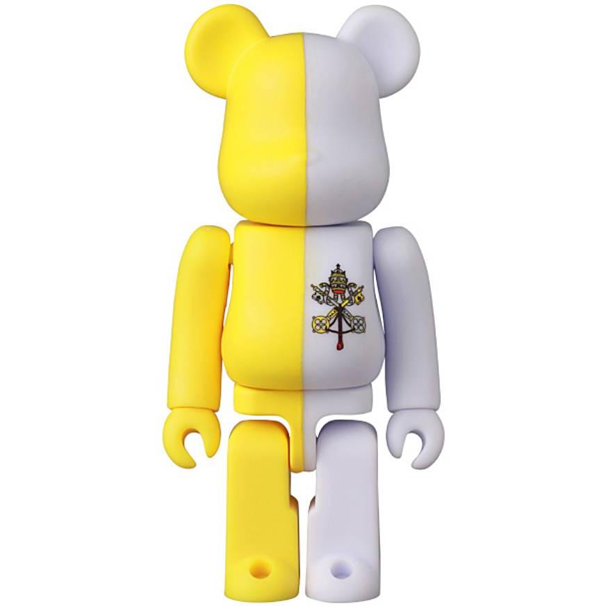 THE8 ベアブリック トレカ バチカン市国/フラッグ】メディコムトイ ベアブリック BE@RBRICK