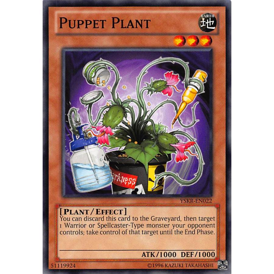 遊戯王 英語版 YSKR-EN022 パペット・プラント Puppet Plant(英語版
