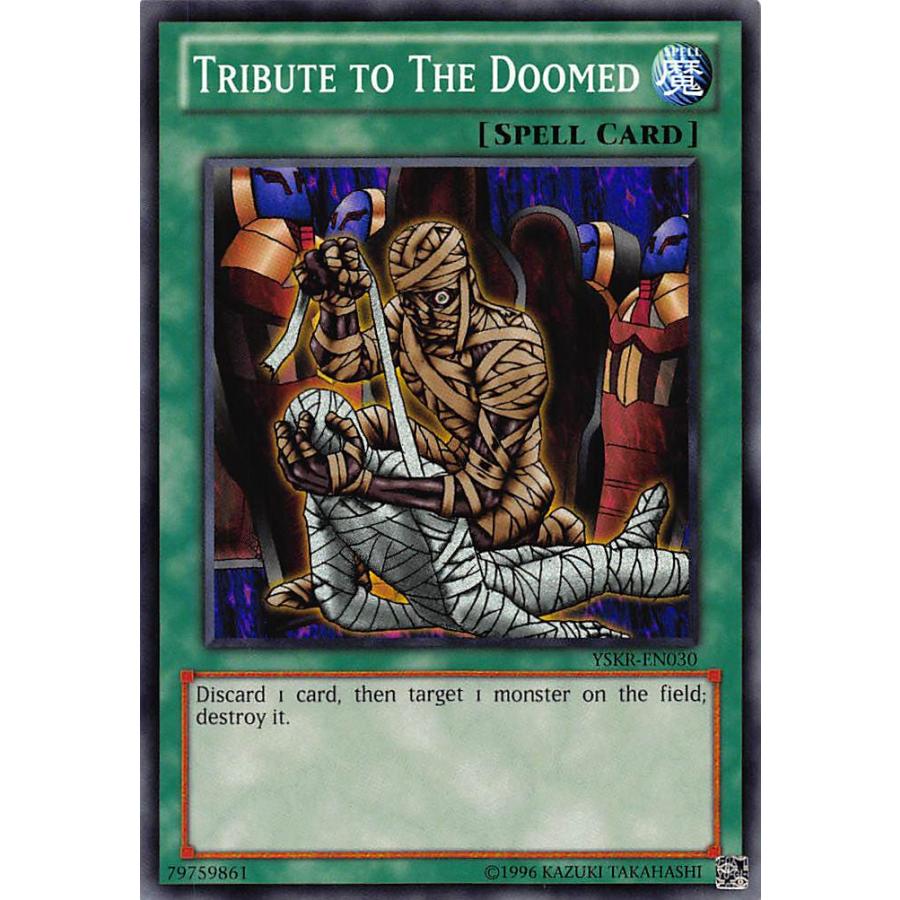 遊戯王 英語版 Yskr En030 死者への手向け Tribute To The Doomed 英語版 Unlimited ノーマル 新品 st32 トレカショップ Lead 通販 Yahoo ショッピング