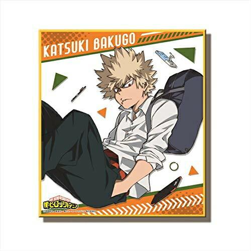 爆豪勝己】僕のヒーローアカデミア カラフル箔ミニ色紙コレクション