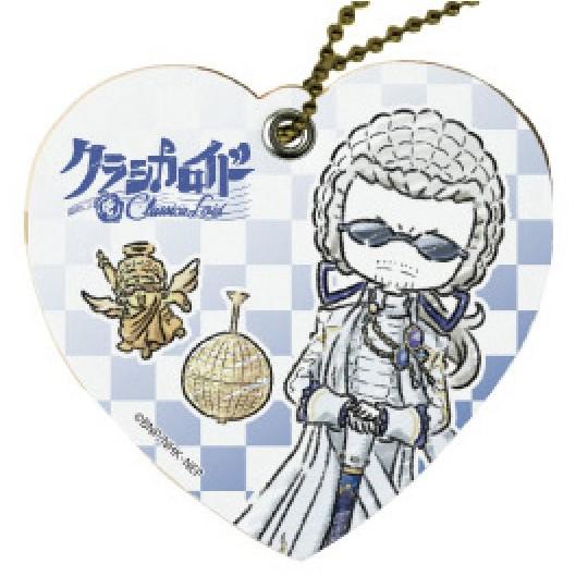 クラシカロイド 缶バッジ キャラレザーチャーム バッハ】キャラレザーチャーム クラシカロイド 01 グラフアート