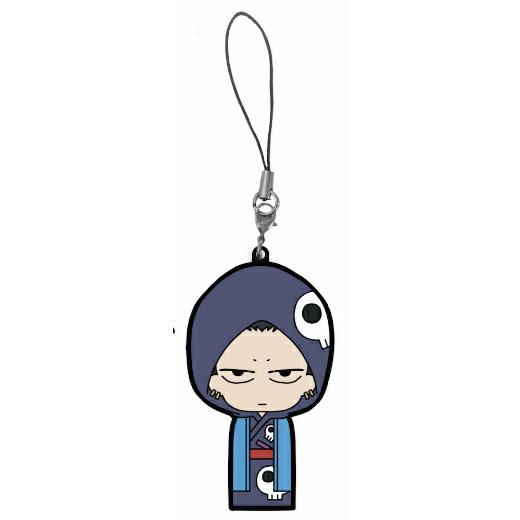 ちるらんにぶんの壱　こけしとらっぷラバー 原田左之助】 ちるらん にぶんの壱 こけしとらっぷラバー ストラップ