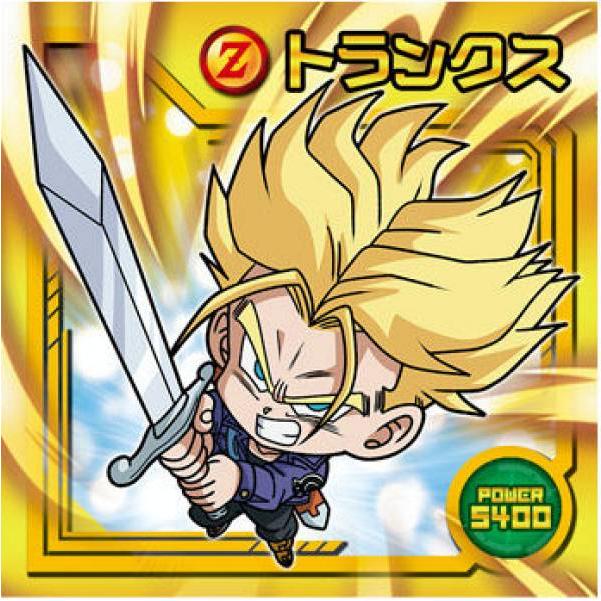 ドラゴンボール　ウエハースシール　トランクス 超10-22 トランクス (R レア) 】 ドラゴンボール 超戦士シール