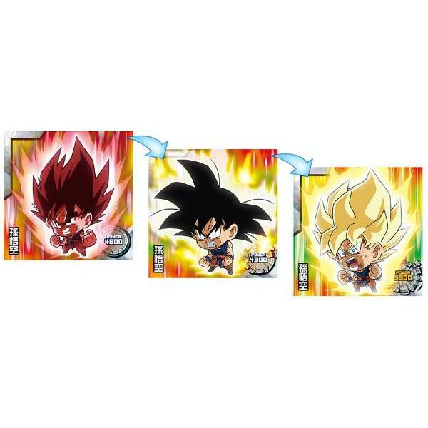 W17-25 孫悟空 (CR チェンジングレア)】 ドラゴンボール 超戦士シール