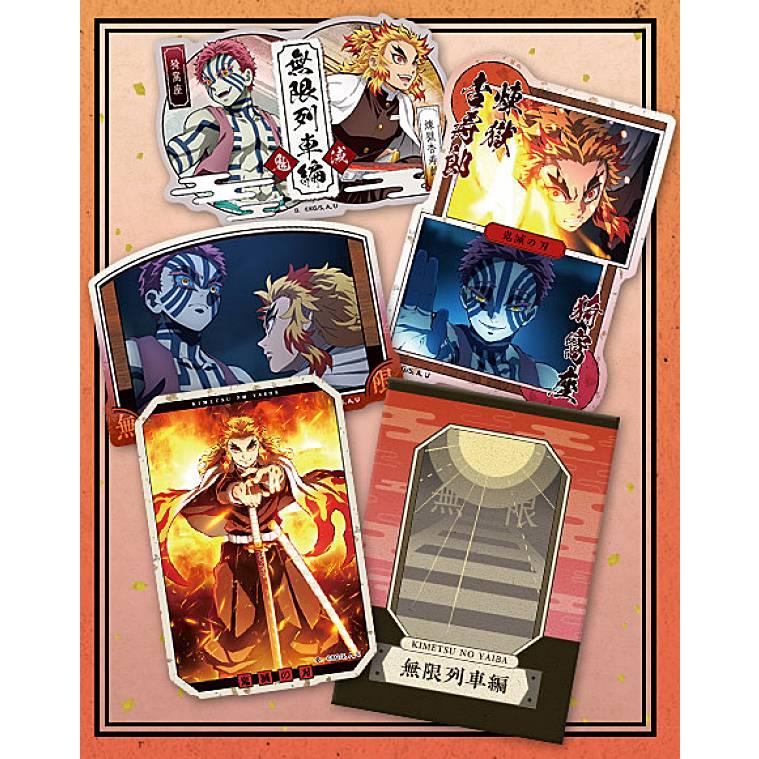 無限列車編 B】 鬼滅の刃 ダイカットステッカーセット3 自販機