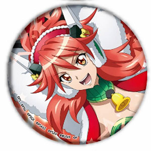 天羽奏】 缶バッジ 戦姫絶唱シンフォギアXD UNLIMITED 02 クリスマス