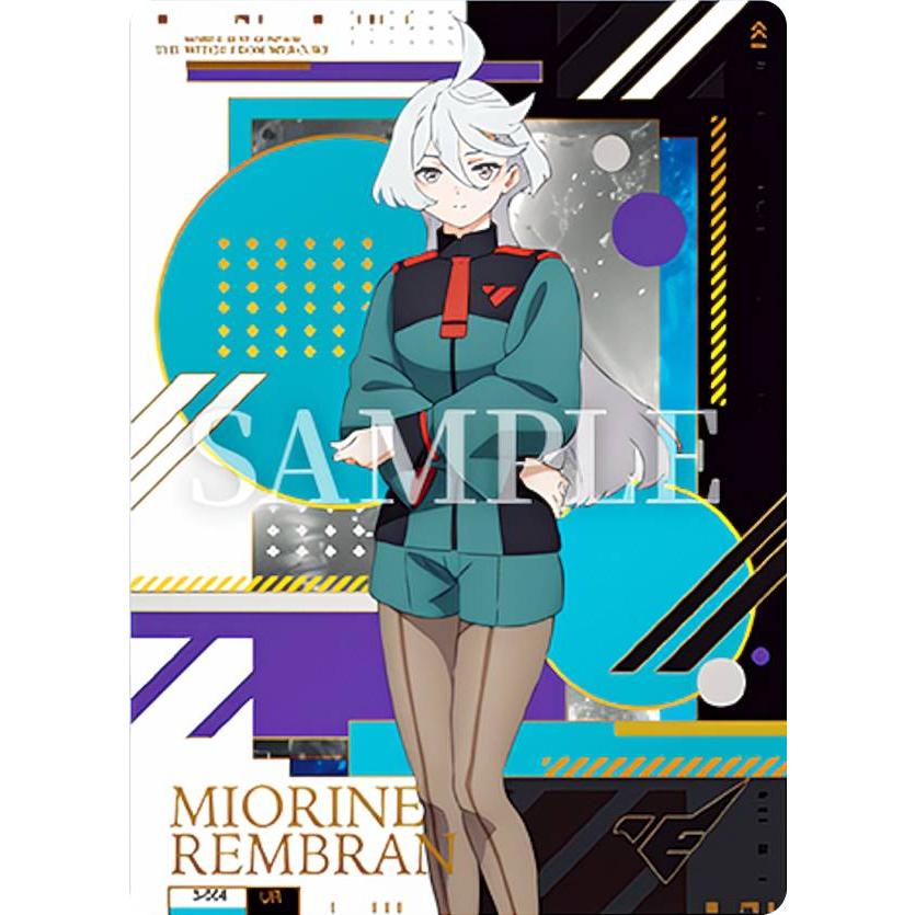 3-004 ミオリネ・レンブラン (UR ウルトラレア) 】 GUNDAM CARD