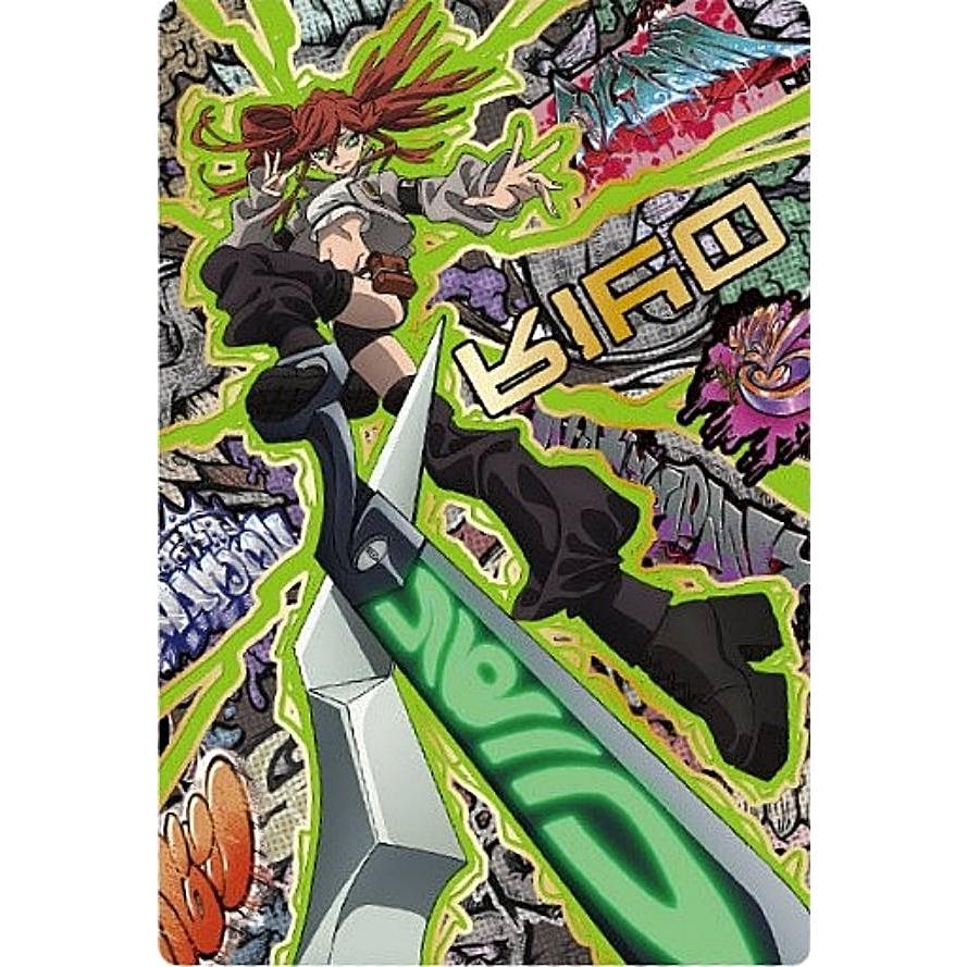 金色箔押し仕様] 21 リヨウ (レア) 】TVアニメ『ガチアクタ』 カード