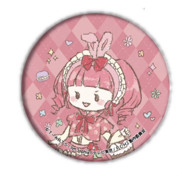 赤城あんな】 缶バッジ キラッとプリ☆チャン 05 イースターVer