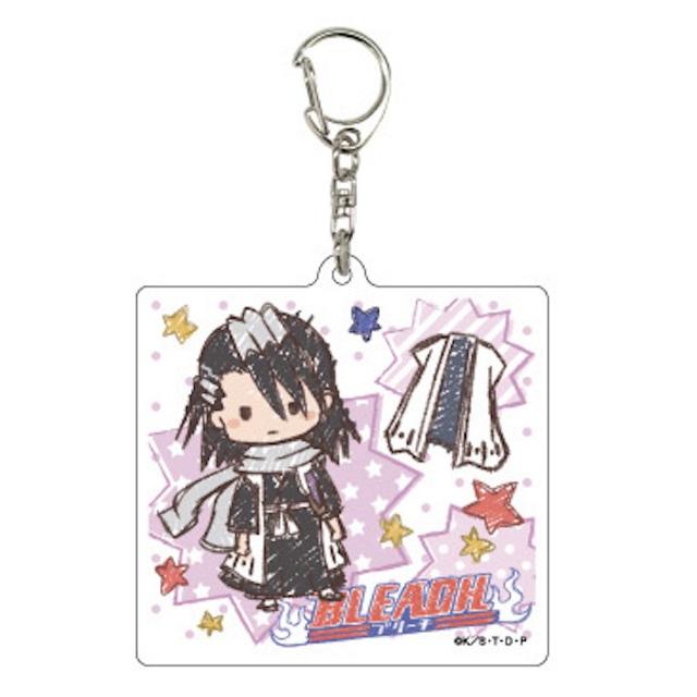 BLEACH キーホルダー　アクリルキーホルダー　グラフアート　朽木白哉 BLEACH キーホルダー アクリルキーホルダー グラフアート 朽木白