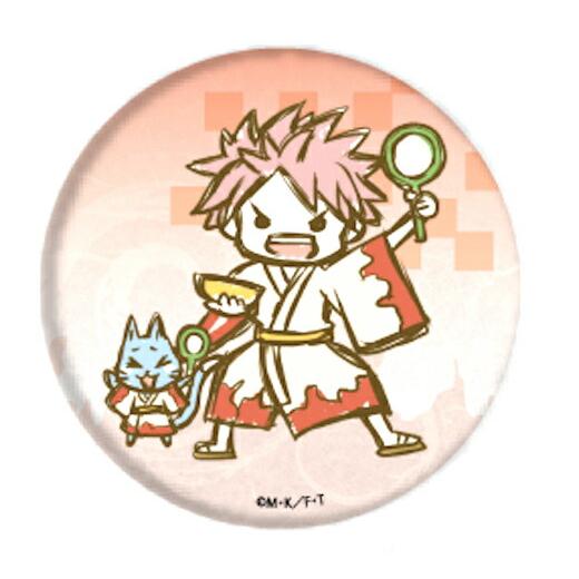 フェアリーテイル FAIRYTAIL ナツ 缶バッジ ナツ・ドラグニル ナツ・ドラグニル】 缶バッジ FAIRY TAIL 01 浴衣Ver.(グラフアート