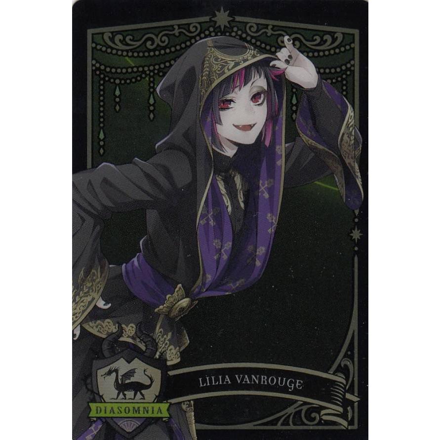 ツイステ リリア・ヴァンルージュ メタルカード メタカ2 送料無料 ディズニー ツイステッドワンダーランド メタルカード