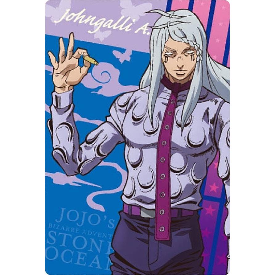 No 08 ジョンガリ A キャラクターカード ジョジョの奇妙な冒険 ストーンオーシャン ウエハース 1923s112jjt08 トレカショップ Lead 通販 Yahoo ショッピング
