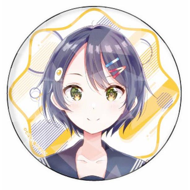 朝霧晴】 ホログラム缶バッジ(65mm) VTuberなんだが配信切り忘れたら