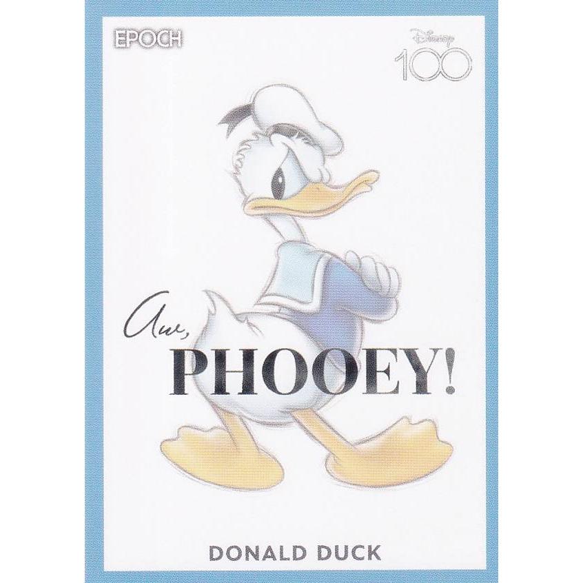 04 DONALD DUCK ドナルドダック (レギュラーカード/名言 04 DONALD DUCK ドナルドダック (レギュラーカード/名言