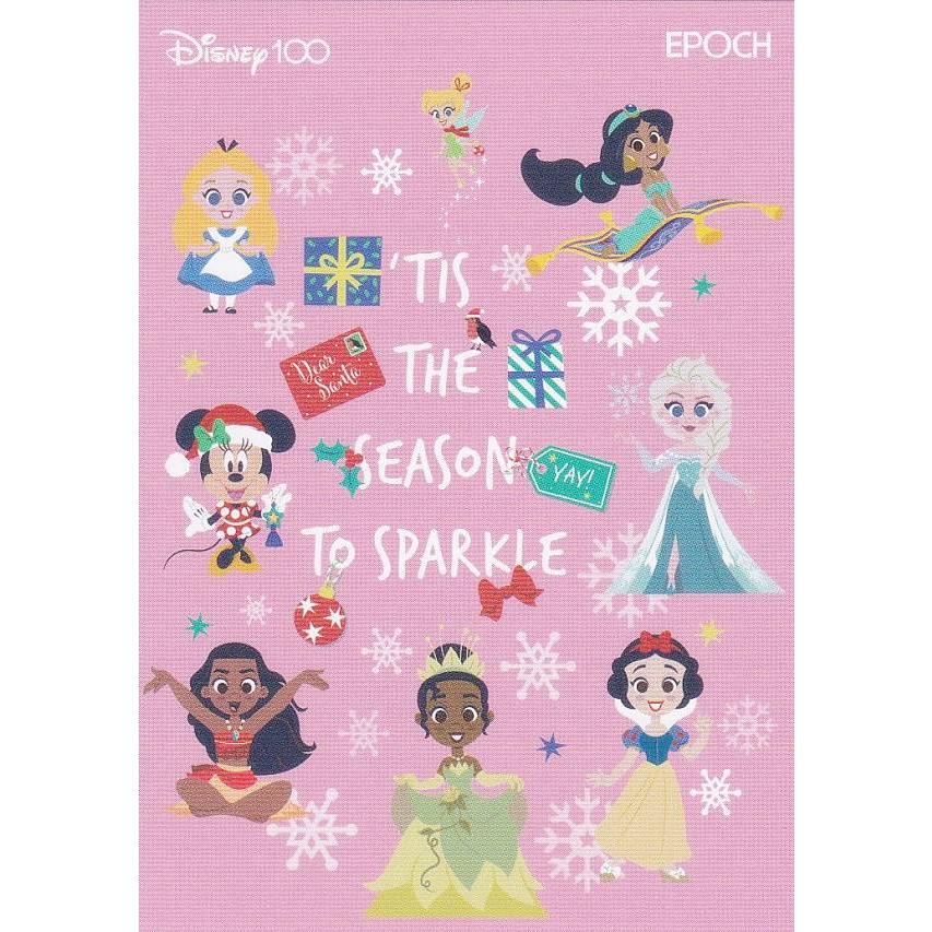 47 CHRISTMAS (レギュラーカード/クリスマス) 】 Disney創立100