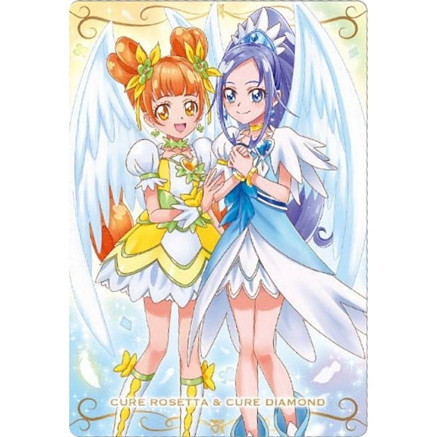 No.10 キュアロゼッタ＆キュアダイヤモンド (N ノーマル) 】プリキュア