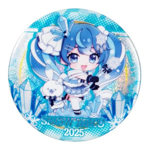 C賞 雪ミク2025（A） (缶バッジ) 】 初音ミク 雪ミクあそーと〜SNOW