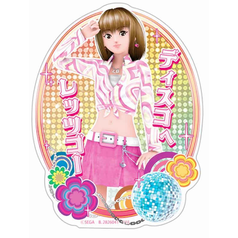 ラブ(ディスコへレッツゴー)】モバイルステッカーコレクション