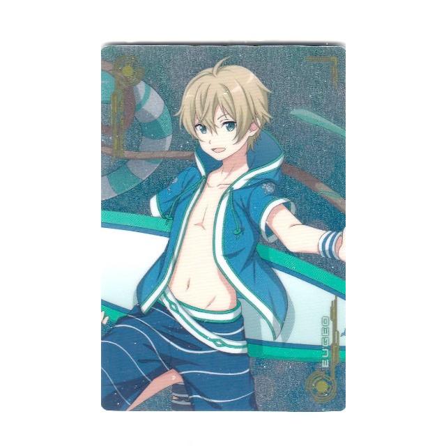 015.ユージオ (ビジュアルブロマイドカード/水着ver.) 】 ソードアート