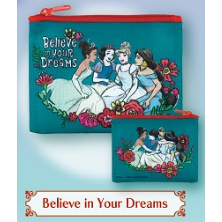 Believe in Your Dreams】ディズニープリンセス スクエアポーチ 